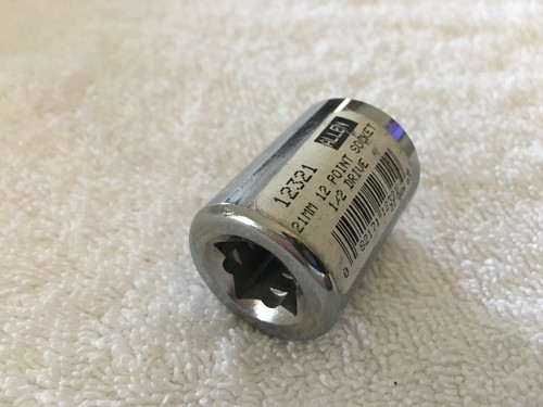 Allen 21mm 12 Point Socket 1/2 Drive 12321 - New - Picture 3 of 7