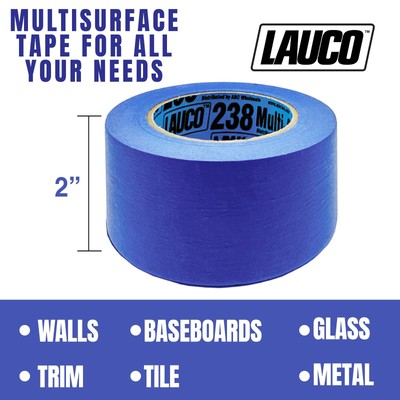 Blue Painter's Tape Multi-Surface Painter's Tape, 2 inches x 60 Yards