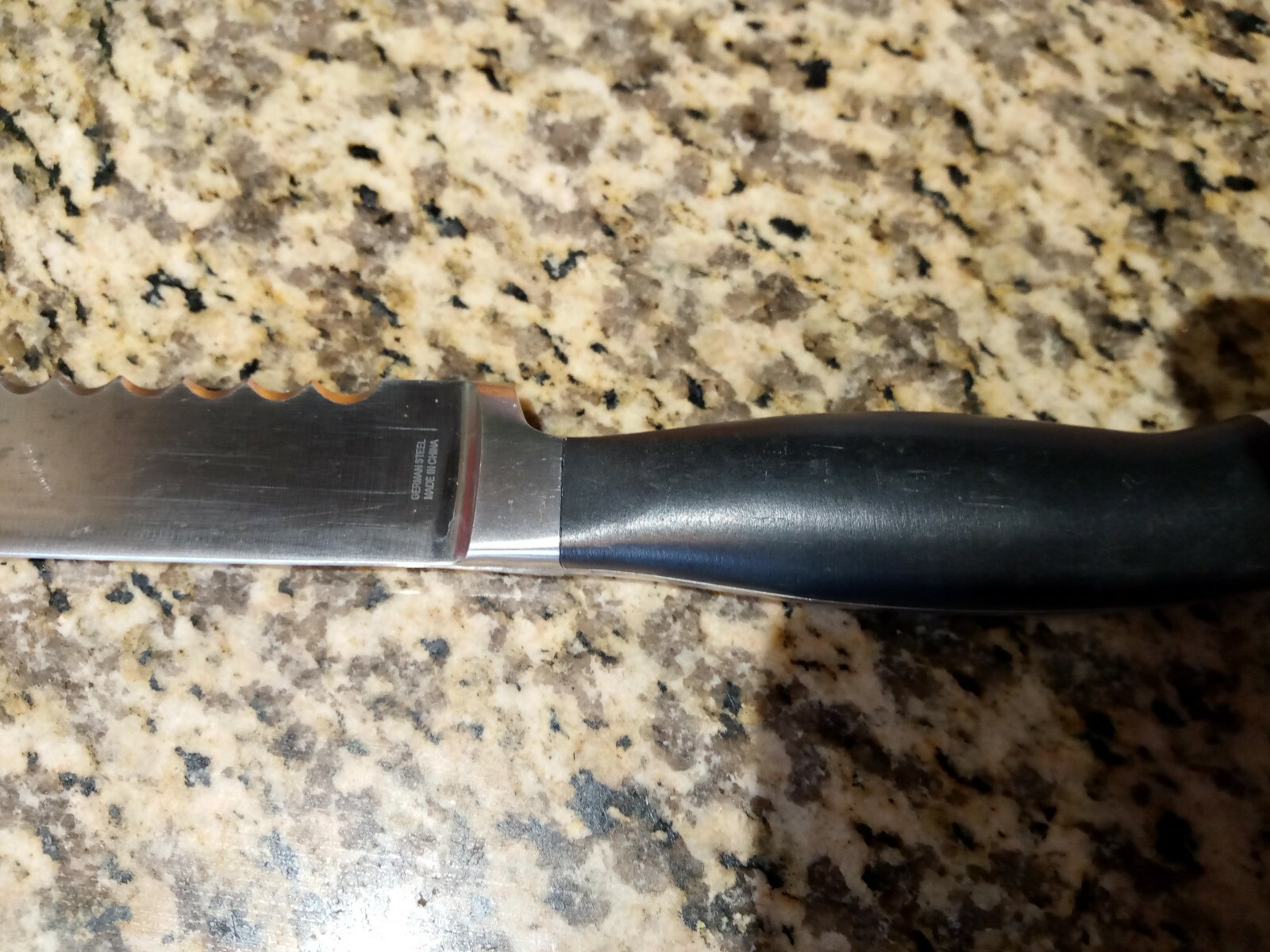 CALPHALON 8" Bread Knife Stainless GERMAN Steel Full SERRATED eBay