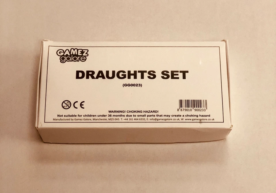 Gamez Galore Wooden Draughts Pieces Set - Image 2 of 3