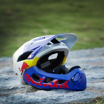 Dirt Bike Helmets Red Bull Climbing Helmet Race Work Mountain Bike