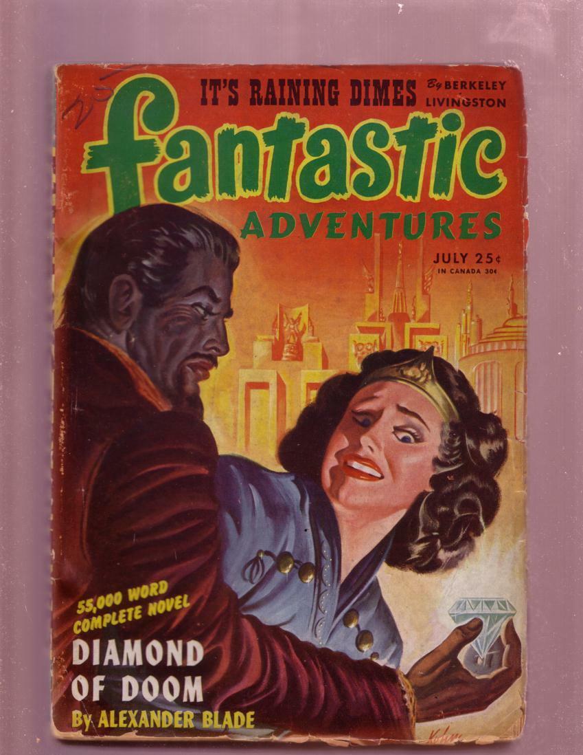 珍品　パルプ雑誌 Famous Fantastic Mysteries 1945 Pulp Magazine]: Famous Fantastic Mysteries – September 1945