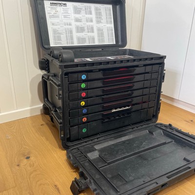 Pelicase 0450 Armstrong Gen. Mech Tool kit Werkzeugkoffer ohne Werkzeug Trolley