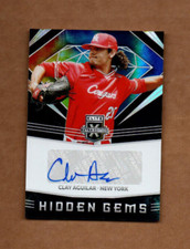 2020 Elite Extra Edition Hidden Gems Autographs #10 Clay Aguilar