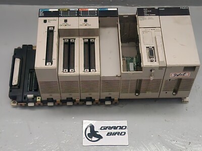 OMRON SYSMAC CS1G SYSMAC PLC W/ CS1G-CPU42-V1, MC113, OD219, ID217, USED