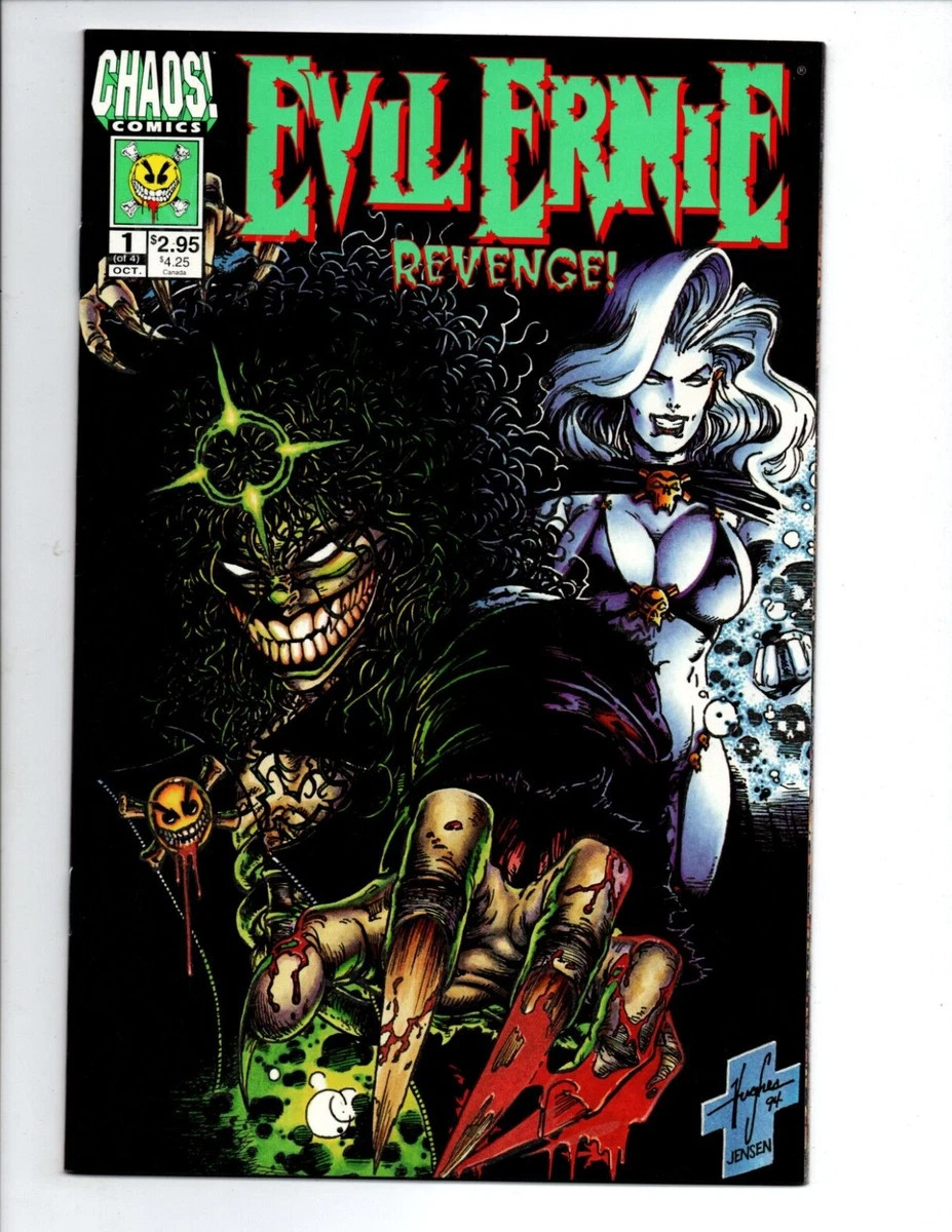 EVIL ERNIE: REVENGE NO.1 NM 1994 *HIGH GRADE GLOW IN THE DARK* CHAOS COMICS  | eBay