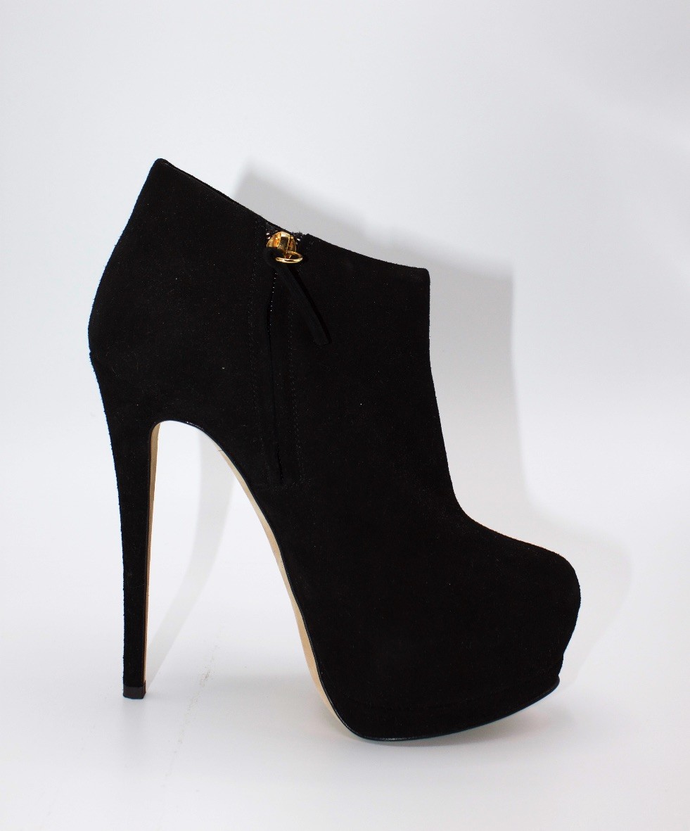 Giuseppe Zanotti 'EVA' HI HEEL PLATFORM BLACK SUEDE SUEDE SUEDE ANKLE BOOTS EU 36 6 US 2a6f2e Giuseppe Zanotti 'EVA' HI HEEL PLATFORM BLACK SUEDE SUEDE SUEDE ANKLE BOOTS EU 36 6 US 2a6f2e