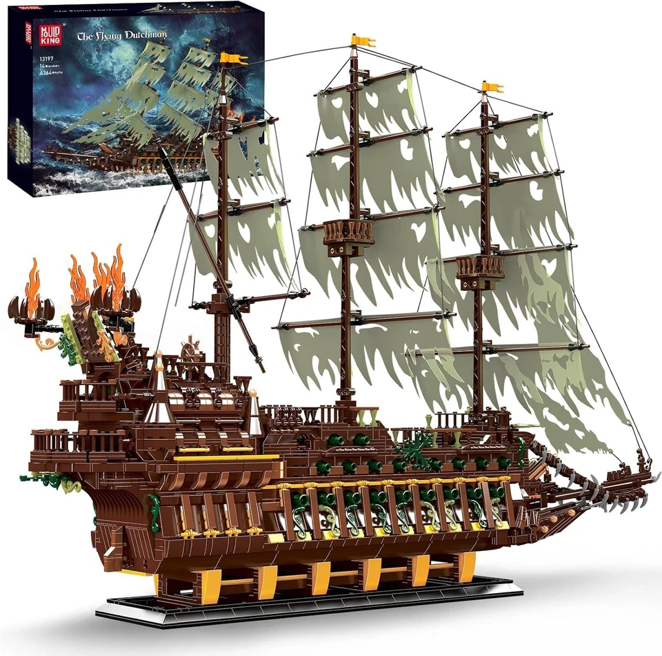Mould King 13197 (13138) Piratenschiff Fliegender Holländer Flying Dutchman