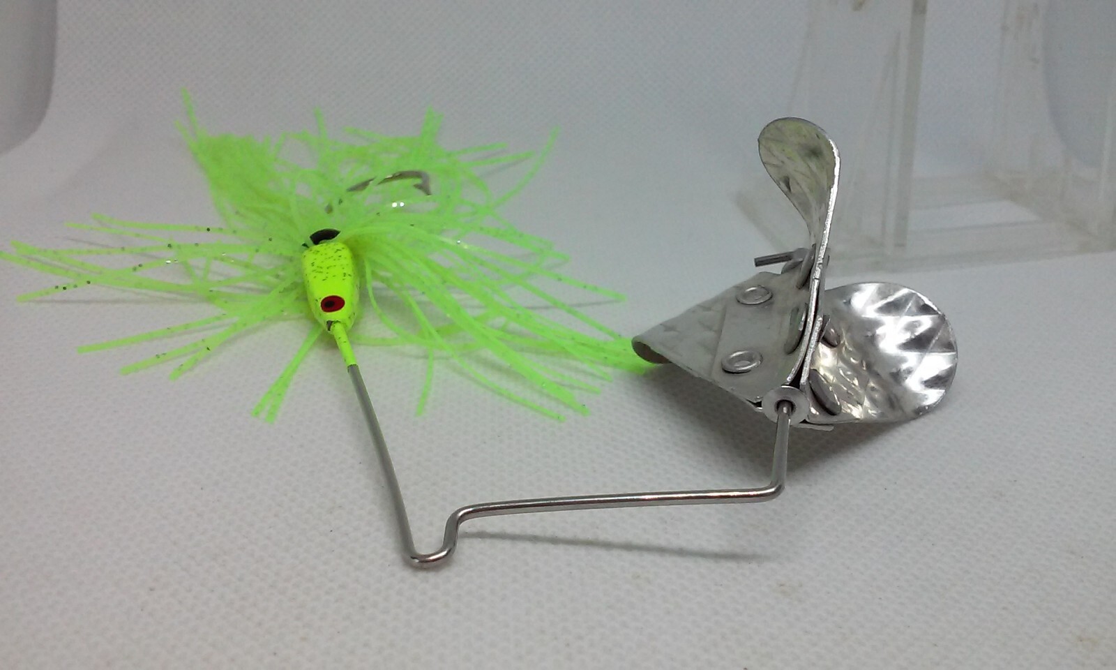 Strike King Buzz King Buzzbait Chartreuse 3/8oz Topwater Buzz Bait Fishing Lure - Image 5