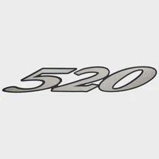 Cruisers Boat Model Decal Sticker V2112200 | 520 Express Silver Gray