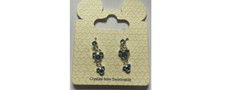 Disney Parks Mickey Icon Swarovski Earrings