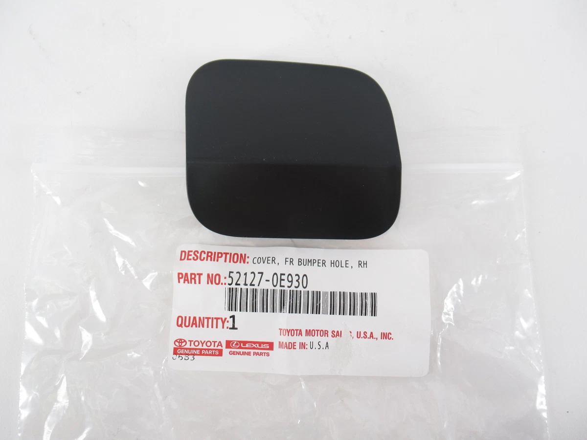 Genuine OEM Toyota 52127-0E930 Front Bumper Tow Eye Cap 2020-2023 