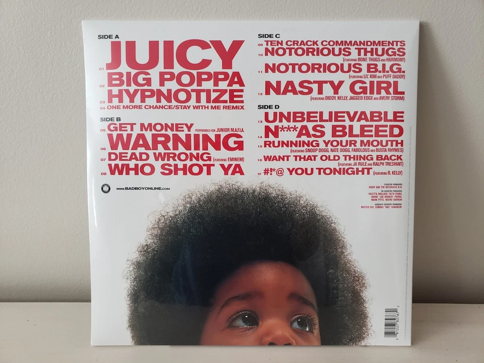 The Notorious B.I.G. Greatest Hits (Vinyl) Walmart Unbelievable Blue - Image 4 of 4