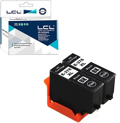 LCL Professional Version kompatible Tintenpatrone 378XL C13T37914010 (2 SCHWARZ) R