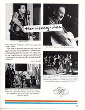 Johnny Cash Tex Ritter 1976 Picture Clipping Page Roy Acuff article