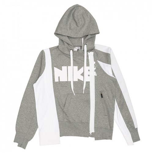 nike sacai double zip hoodie