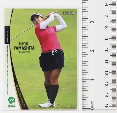 MIYUU YAMASHITA (92 Gen)- 2022 JLPGA Women's Golf Trading Card