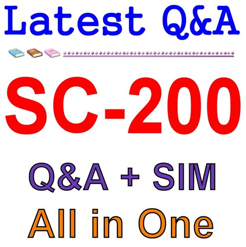 MS Best Exam Practice Material for SC-200 Exam Q&A+SIM - 第 1/1 張圖片