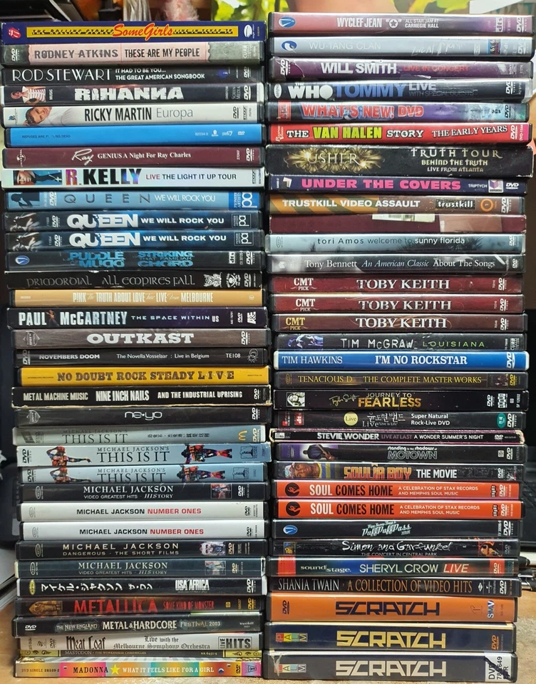 NEW TITLES ADDED Music & Concert DVDs - Buy more to get additional 20% discount - Image 3 of 4