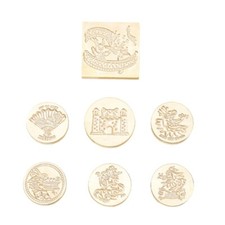 Cartoon Dragon Sealing Wax Stamp Cute Aniaml Wax Seal Stamp for Card Decorations