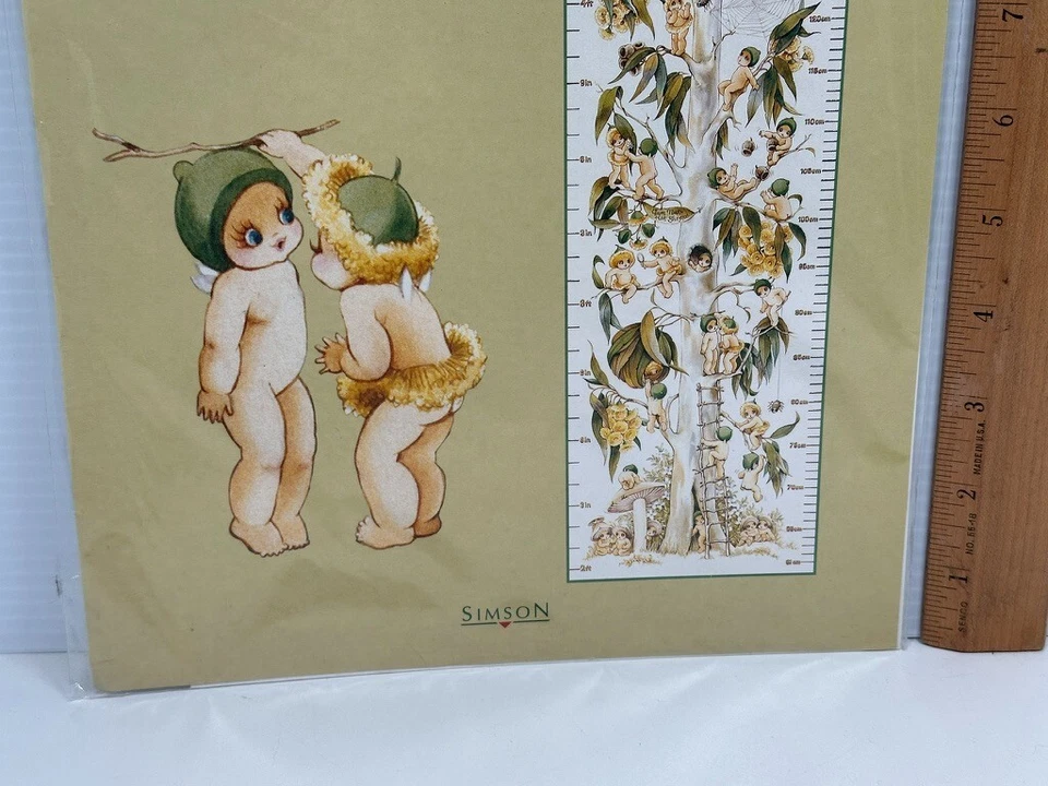 Gumnut Babies May Gibbs Child Kids Baby Toddler Hanging Height Growth Chart - Image 3 of 4