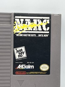 Narc Nes Game Vintage Nintendo Authentic Cartridge & Sleeve 1990 Retro Action