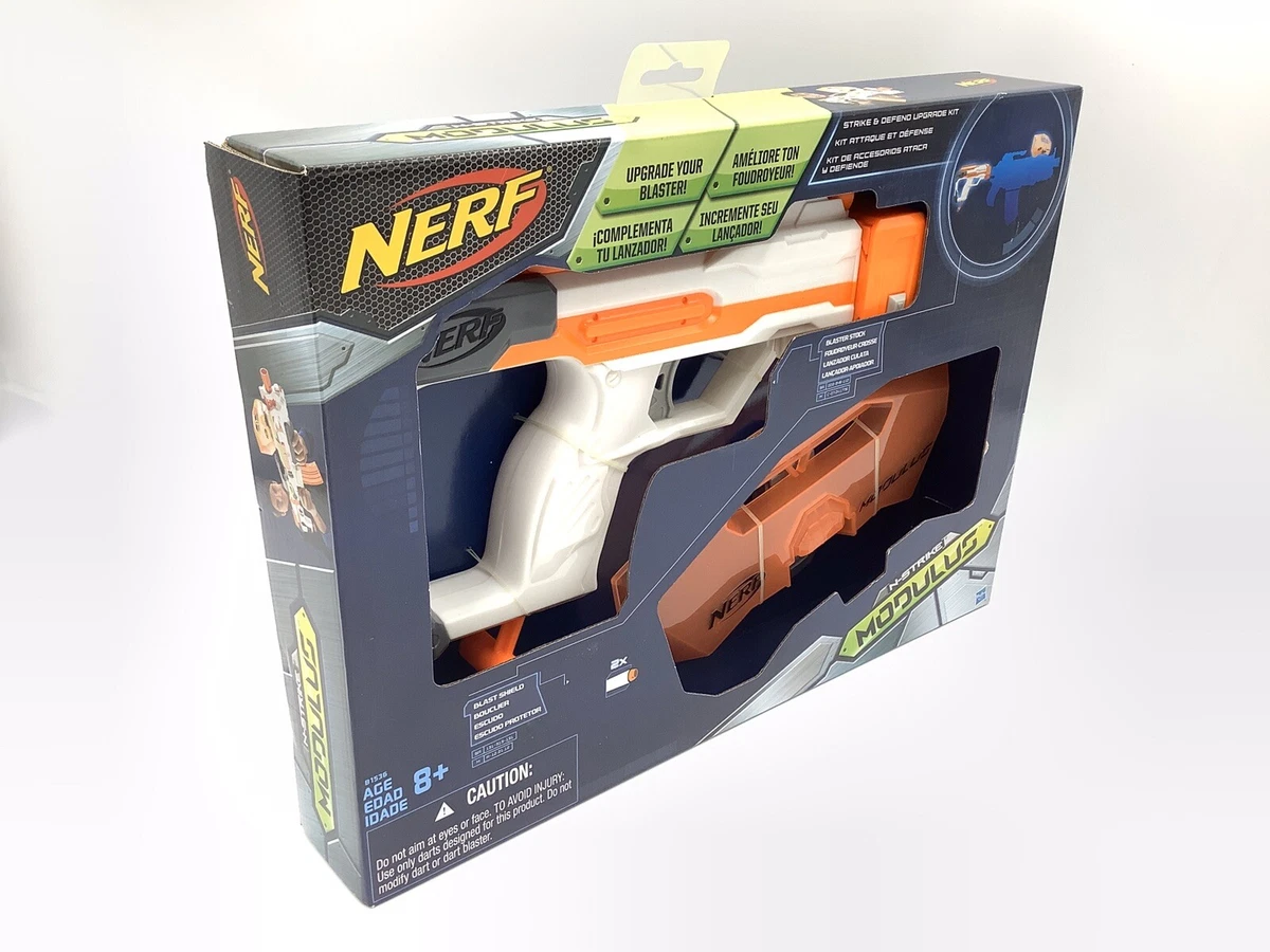 NERF N STRIKE MODULUS Strike and Defend Upgrade Kit by Hasbro NEW