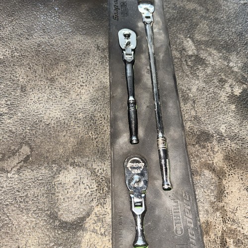 Snap On 1/4 Ratchet Set In Foam Mid Sized Ratchet Locking - Picture 3 of 5