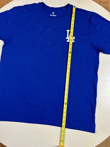 Fanatics Los Angeles Dodgers Team #1 Dad Graphic Blue SS T-Shirt Men’s Size XL - Picture 8 of 8