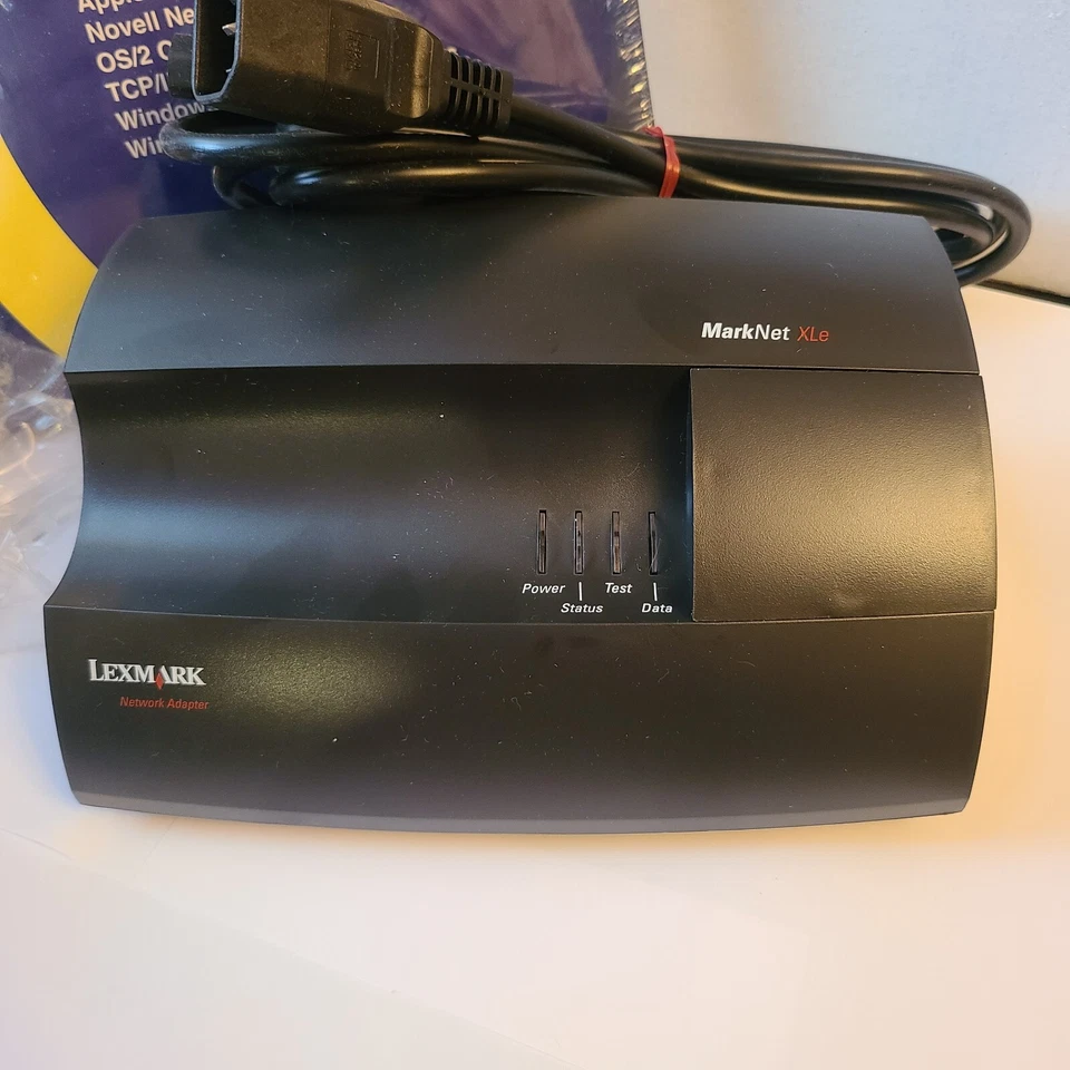 Print Network Server Lexmark Ethernet & Parallel MarkNet XL XLe 4033-202 BNIB  - Image 2 of 4