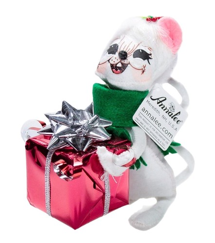 Vintage 1999 Annalee Christmas Santa Doll 10” Wire Posable  display picture 1