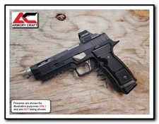 Sig Sauer P320 AXG Aluminum Grip Panels AND Backstrap COMBO by Armory Craft
