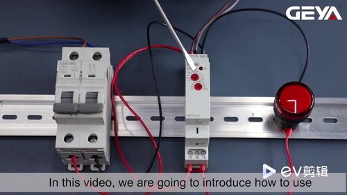 GEYA Electronic On Delay Off Delay Timer Delay Relay AC/DC12V-240V 16A Din Rail - Video 1 of 1