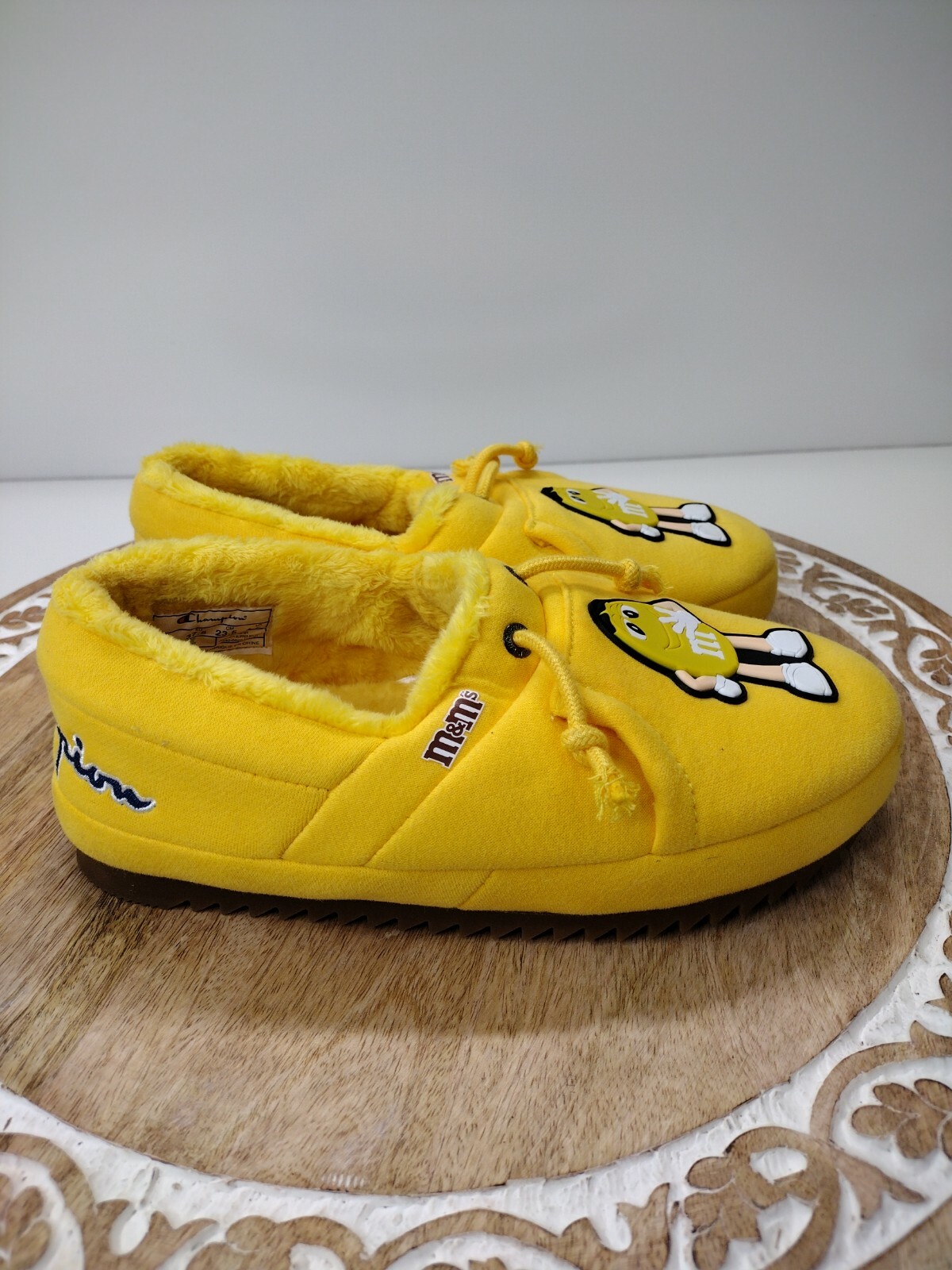 m&m slippers champion