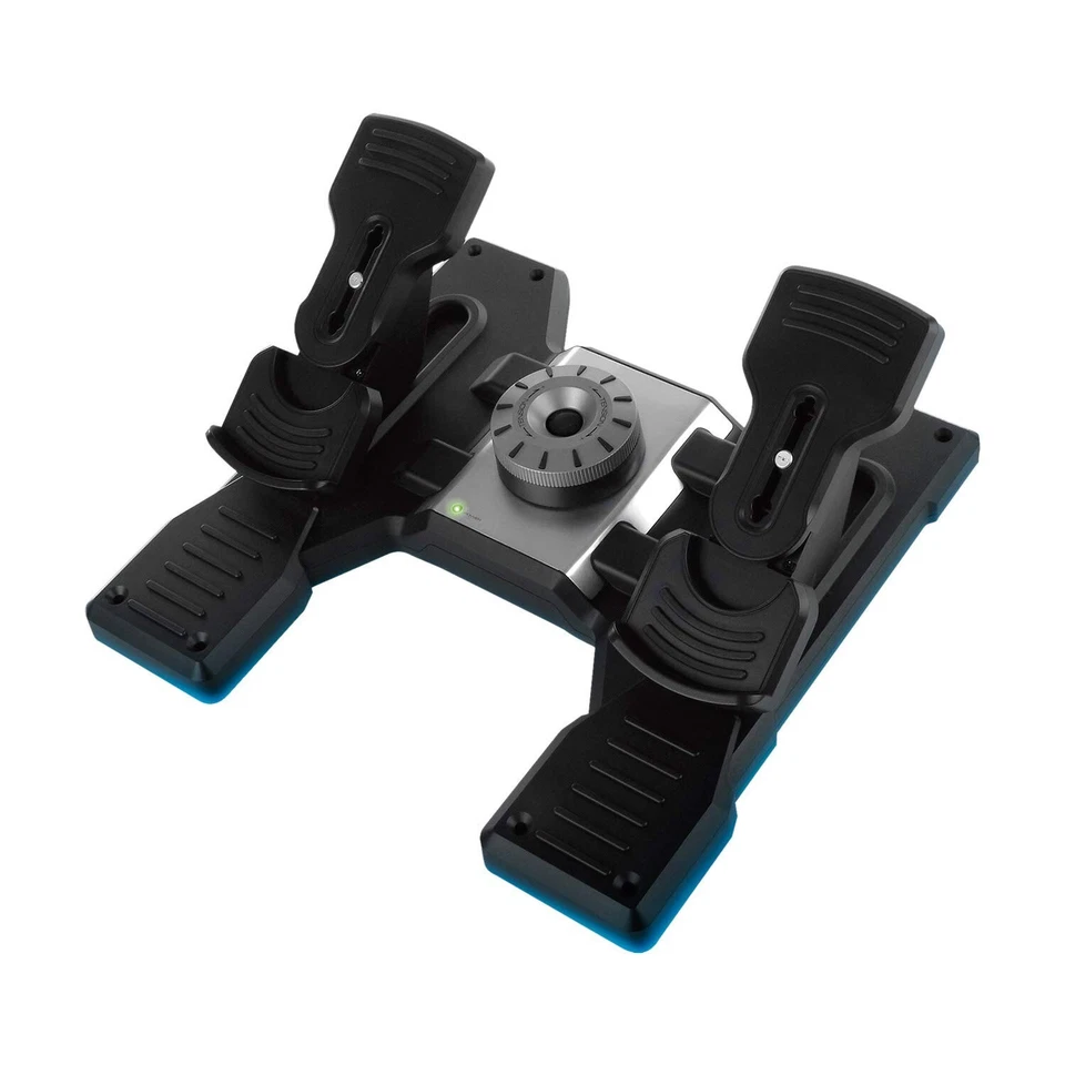 Logitech G Pro Flight Rudder Pedals - Image 3 of 4