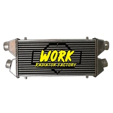 Full Aluminum Universal Front Mount TWIN TURBO Intercooler 30"X12" FMIC