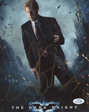 Aaron Eckhart The Dark Knight Autographed Signed 8x10 Photo ACOA 