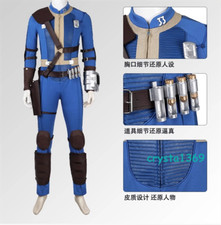 2024 Fallout Season1 Blue Cosplay Outfit Jumpsuit Uniform Costume Suit Unisex