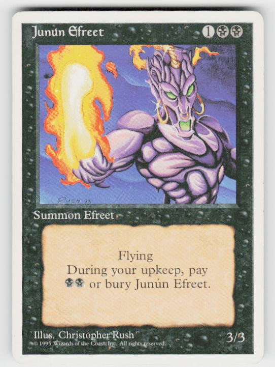 Fourth Edition #27 Junun Efreet