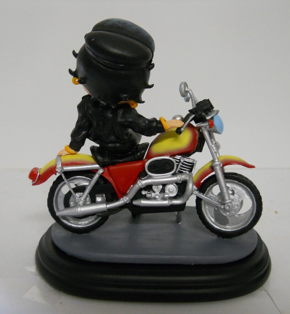 Vintage Character Collectibles CC Betty Boop Sitting on Motorcycle