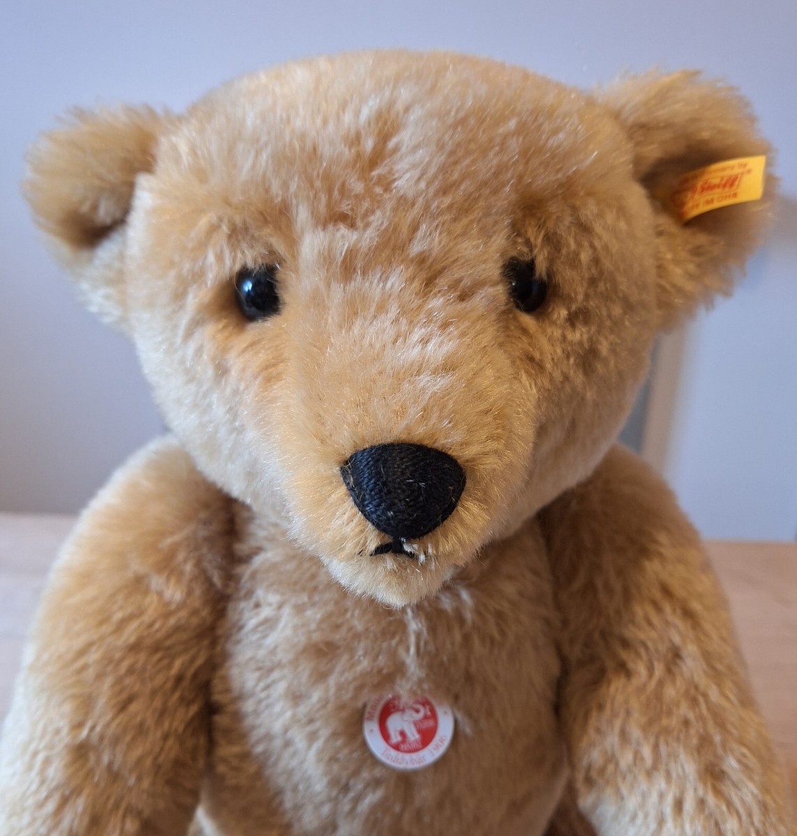 STEIFF 000256 CLASSIC 1906 TEDDY BEAR DARK BLOND 51CM GROWLER