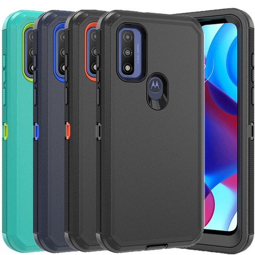 For Motorola Moto G Power 2022 Phone Case Heavy Duty Shockproof Cover+Belt Clip - Picture 5 of 17