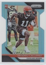 2018 Panini Prizm Rookie Light Blue Prizm 106/199 Antonio Callaway #270 05gc