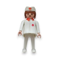 Playmobil Figur Frau Krankenschwester Pflegekraft Sanitäterin Krankenhaus