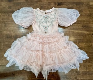 bridal shower dresses fall Girls Tutu Black Sequin Princess Dress Children's Show Christmas Dress main image 1