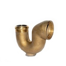 1-1/4 in. x 1-1/2 in. Brass P-Trap