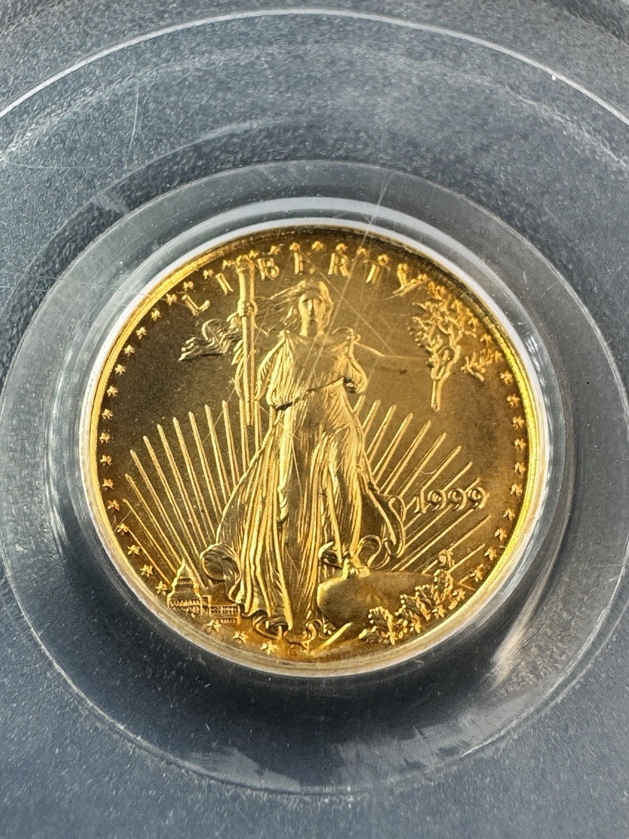 マルル シークレット 1999 $5 American Gold Eagle WTC Recovery PCGS MS69 1/10 Oz Coin | eBay