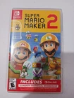 Super Mario Maker 2 - Nintendo Switch - Complete CIB Tested!