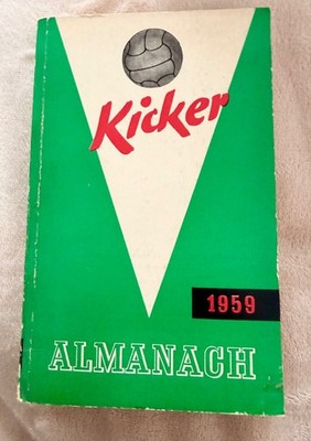 Kicker Fußball-Almanach 1959   1. Ausgabe der Nachkriegsreihe   selten