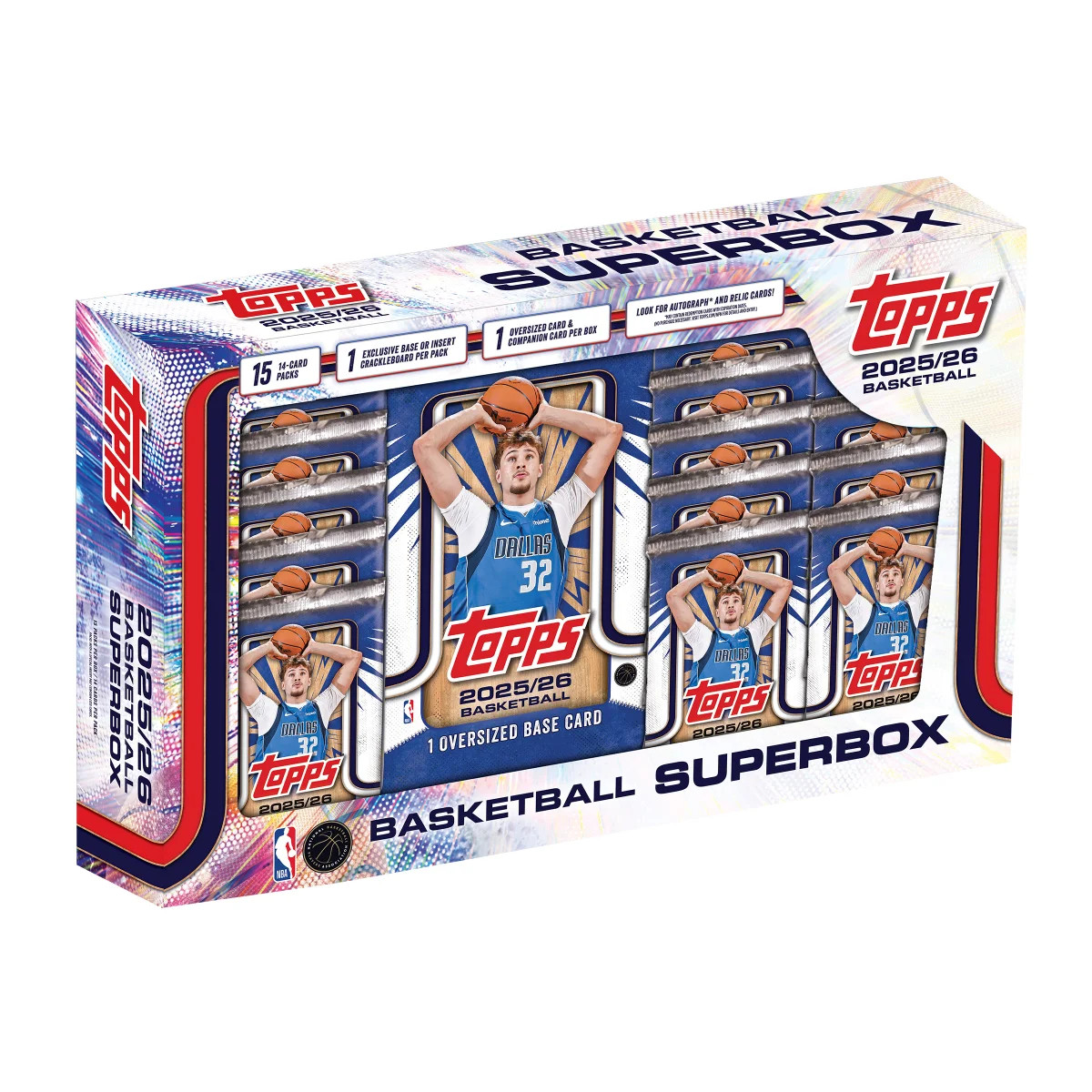 2025-26 TOPPS NBA Flagship Collection Super Box (211 Cards